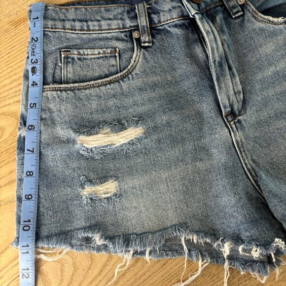 Blank NYC The Barrow Vintage High Rise Shorts Size 28 - Picture 7 of 9